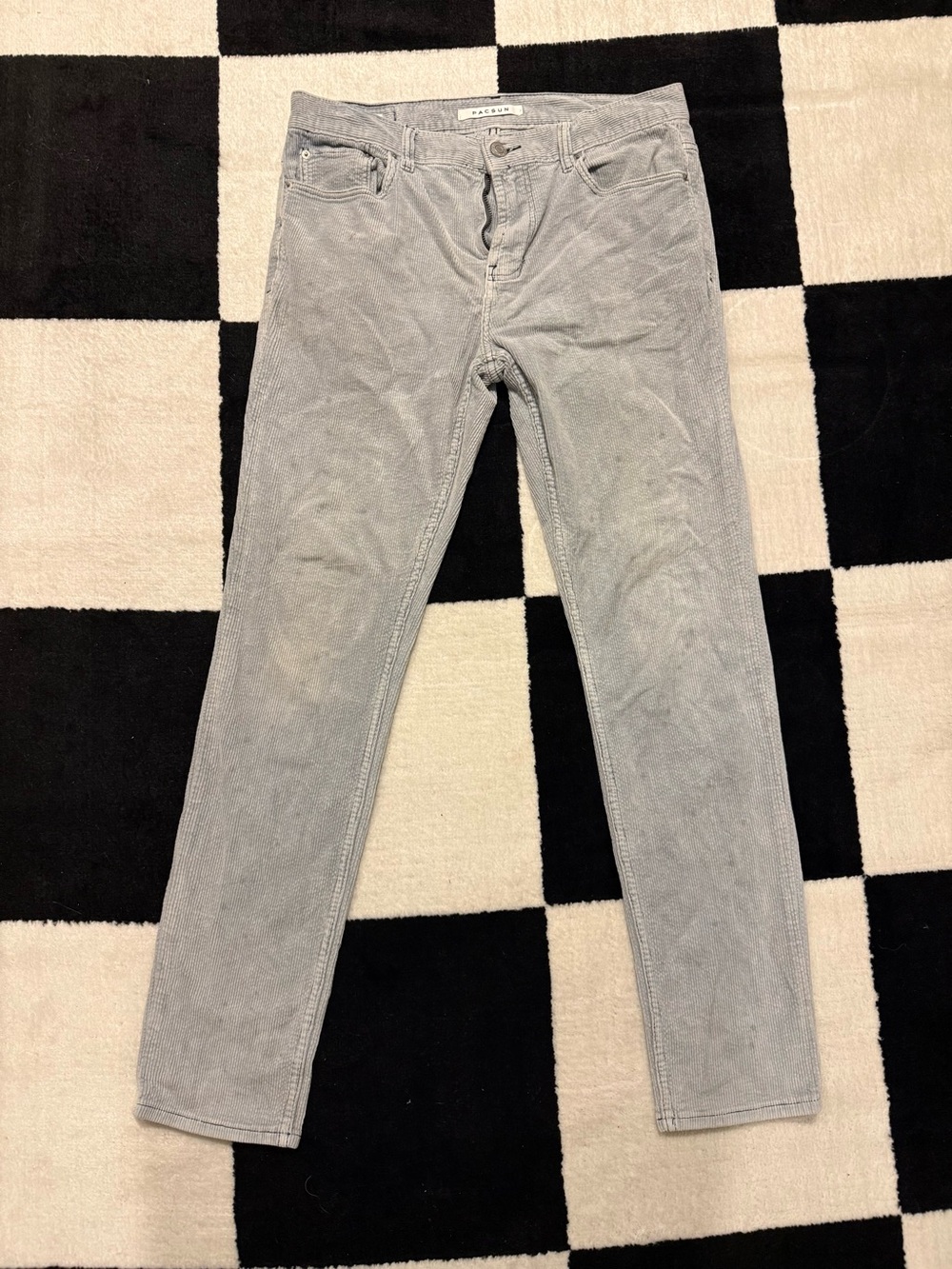 Pacsun Slim Fit Light Gray Men's Jeans
